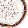 4 Strands 4 Colors Natural Shell Beads Strands SSHEL-PA0001-04-8