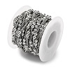 304 Stainless Steel Chains with Beads CHS-F020-11P-3