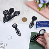 SUNNYCLUE DIY Blank Dome Bookmark Making Kit DIY-SC0022-93-3