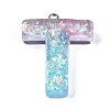 Transparent Epoxy Resin Pendants LS-CRES-S364-002T-2