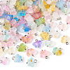 100Pcs Acrylic Pendants PALLOY-TAC0168-4