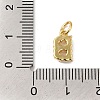 Rack Plating Brass with ABS Plastic Imitation Pearl Charms KK-B092-30B-G-3
