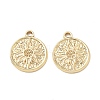 304 Stainless Steel Pendants Rhinestone Settings SA-CBA3037-03G-1
