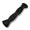 3-Ply PU Leather Braided Cord OCOR-Q059-01B-3