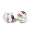 Vintage Handmade Porcelain Beads PORC-Q006-07O-2