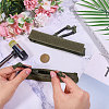 Nylon & Plastic Outdoor Tactical Vest Zipper Strip DIY-WH0128-60B-3