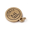 Brass Pendants LS-KK-I668-01AB-05-2