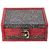 Rectangle Wood & PU Leather Jewelry Boxes CON-CL0001-14A-1