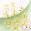 Transparent Acrylic Beads TACR-S154-19A-81-6