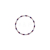 Polymer Clay Rhinestone Round Beaded Necklaces NJEW-SW00049-05-8