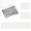 120Pcs 304 Stainless Steel Curb Chains Extender STAS-UN0059-36P-1