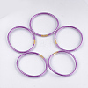 PVC Plastic Buddhist Bangle Sets BJEW-T008-09H-2