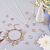 30Pcs 15 Style Alloy Rhinestone Pendants ALRI-SZ0001-06-5