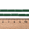 Opaque Solid Color Glass Beads Strands X-GLAA-N070-01A-C04-4