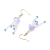 304 Stainless Steel Dangle Earrings EJEW-MZ00454-03-4