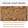 DIY Wood Wax Seal Stamp AJEW-WH0131-157-3