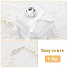 Velvet Rhinestones Detachable Pet Wedding Couple Ring Bearer Box RDIS-WH0019-08A-4