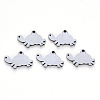 Tarnish Resistant 304 Stainless Steel Charms STAS-N092-30-1