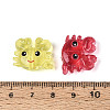 Printed Transparent Acrylic Beads TACR-T029-14M-3