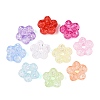 Transparent Crackle Acrylic Beads OACR-Q203-03-2