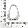 304 Stainless Steel Pendants STAS-V012-02P-3