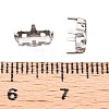 Brass Sew on Prong Settings KK-N254-165B-P-3