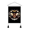 Bees Pattern Polyester Wall Hanging Tapestry PW-WG0A325-03-1