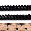 Opaque Spray Painted Glass Beads GLAA-ZX008-6mm-18F-4