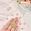 10Pcs Brass Pendants KK-BBC0022-99C-4