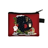 Christmat Letter Printed Polyester Wallets with Zipper PW-WGB27ED-24-1