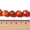 Natural Agate Beads Strands G-Z145-B01-14mm-A-5