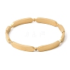 304 Stainless Steel Hinged Bangles for Women BJEW-D408-08G-2