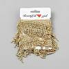 Brass Rhinestone Cup Chains OCOR-WH0816-023B-1