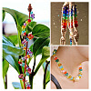 60Pcs 4 Colors Acrylic Beads SACR-TA0001-79-8