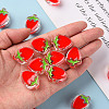 Transparent Enamel Acrylic Beads X1-TACR-S155-003F-5