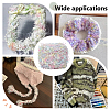 Segment Dyed Polyester Yarn YCOR-WH0007-05-5