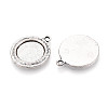 Tibetan Style Alloy Pendant Cabochon Settings PALLOY-N178-05AS-2