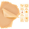 Double Silicone Coating Baking Paper LS-DIY-WH0297-09-09-4