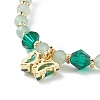 5Pcs 5 Style Natural Mixed Gemstone & Glass Beaded Stretch Bracelets Set BJEW-JB08881-6