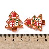 Christmas Theme Handmade Lampwork Beads LAMP-I027-07M-3