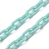 Acrylic Opaque Cable Chains PACR-N009-002D-4