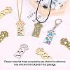 Open Back Bezel Pendants X-PALLOY-TAC0010-08AB-11