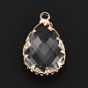 Transparent Glass Pendants KK-N283-02J-G-1