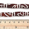 Rice Shape Tibetan Style dZi Beads Strands G-A269-A13-01-5