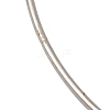202 Stainless Steel Wire Choker Necklace NJEW-H011-05P-2
