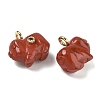Natural Red Jasper Carved Pendants GG-CBA105B-03F-G-2