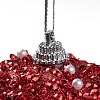 Christmas Ball Foam & Plastic Imitation Pearl Pendant Decoration FIND-G056-01B-4