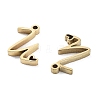 304 Stainless Steel Charms STAS-M327-02G-U-2