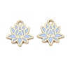 Alloy Enamel Pendants ENAM-G235-02G-02-1