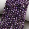 Natural Charoite Beads Strands GG-CBA77FB-B02-4mm-1
